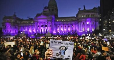 Argentine women stage 9th “Ni Una Menos” march