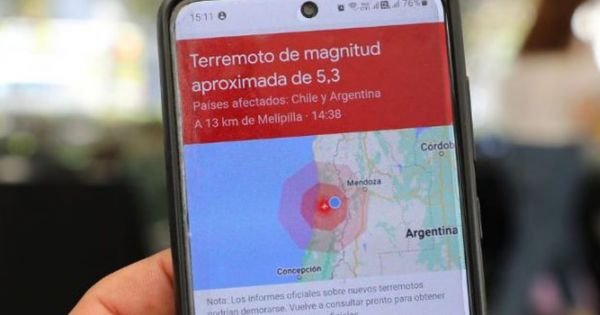 Strong quake hits Argentina and Chile