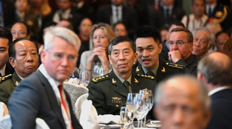 China’s Defence Minister Li Shangfu attends the 20th IISS Shangri-La Dialogue in Singapore June 2, 2023. REUTERS/Caroline Chia/File Photo