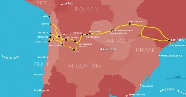 UAE, Argentina, Brazil, Chile, and Paraguay agree to promote bioceanic corridor