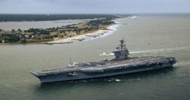 US nuclear aircraft carrier due in South Atlantic later this year