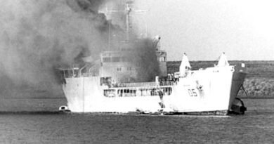 Falklands: soon release of files on bombing of RFA Sir Galahad at Bluff Cove